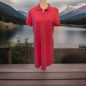 Vintage Hot Pink Knit Key West Women’s Dress Size XLarge EUC Beach Casual
